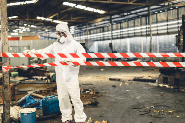 Professional Hoarding Cleanup technician working in Dorchester, NE